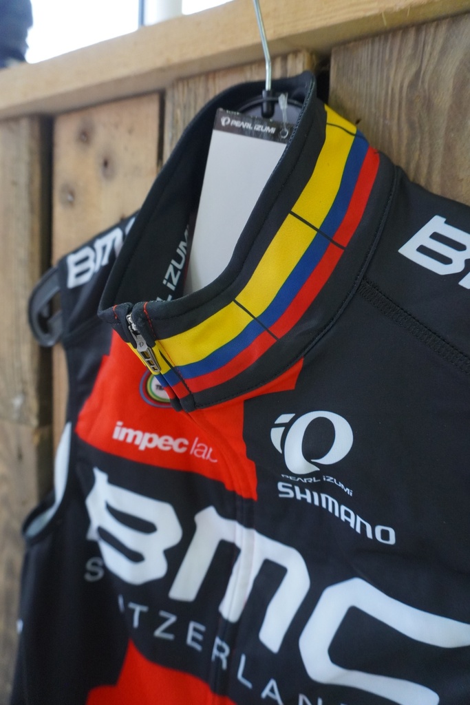 Veste Hiver Sans manches Pearl Izumi Colombie BMC pro team