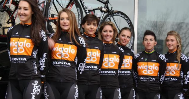 Veste Hiver Windtex Dame Team Wiggle Honda