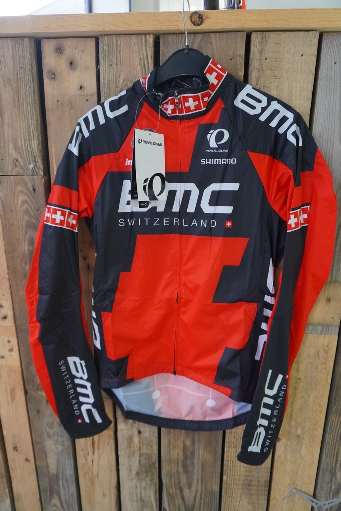 Veste de pluie Pearl Izumi Liseret Suisse BMC pro team