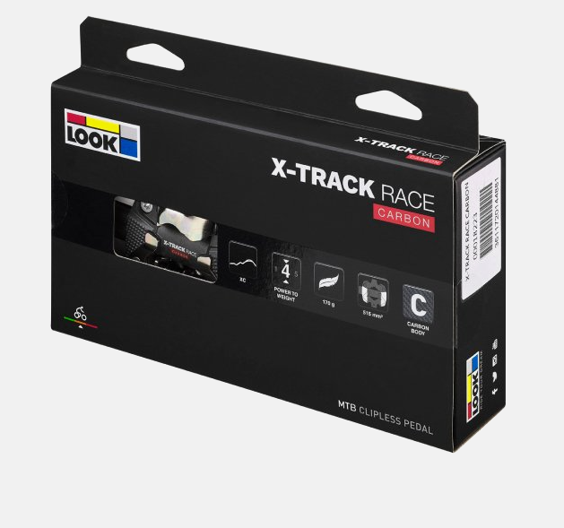 Look X-Track Race Carbon black