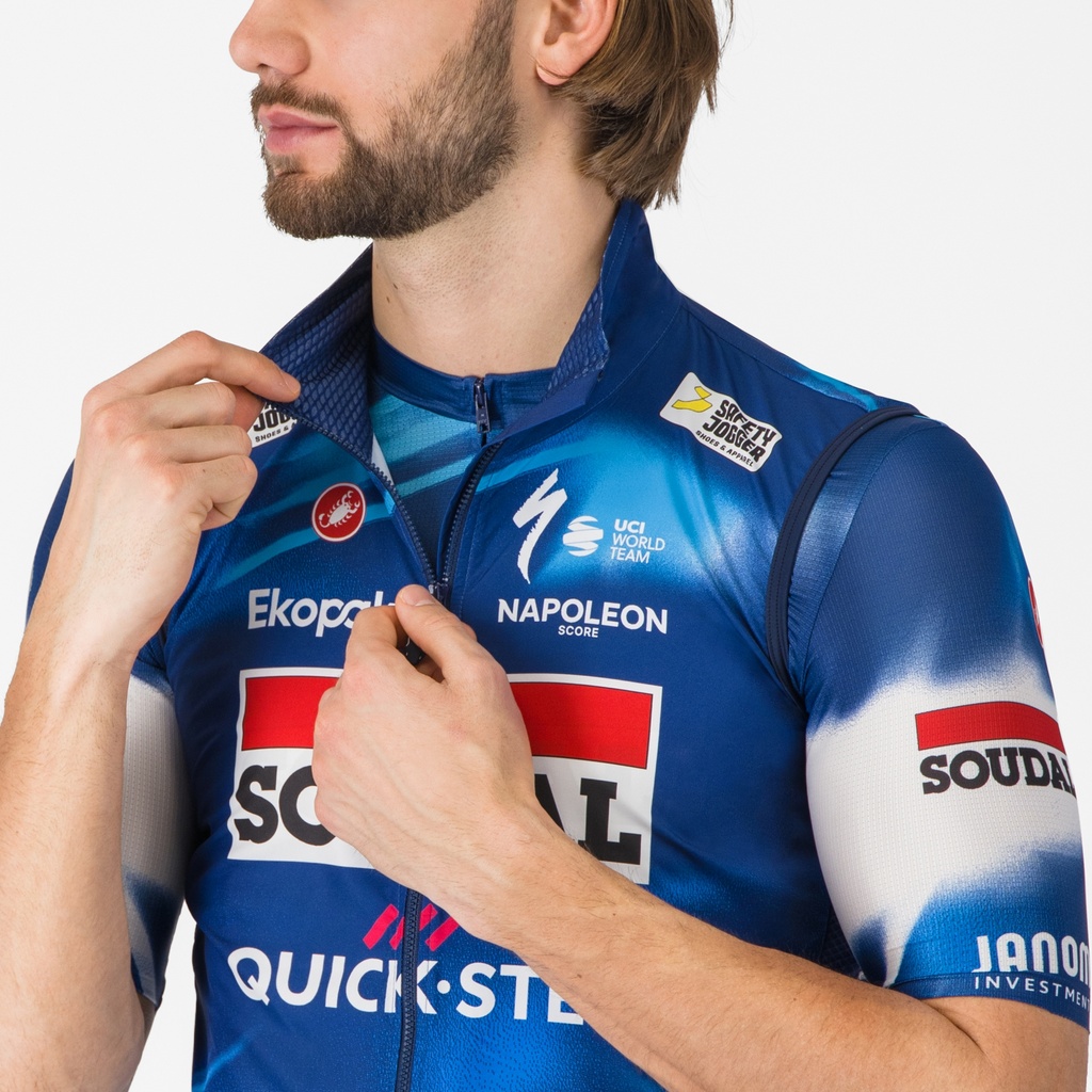 Castelli Pro Light Wind Vest Soudal Quick Step 2025 