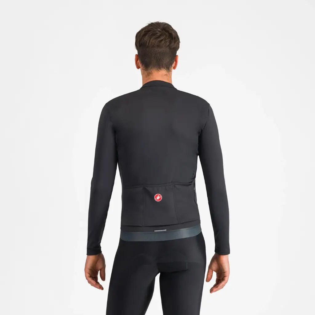 Castelli Espresso Thermal Jersey Light Black 085 