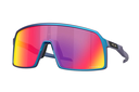 Oakley Matte Cyan/Blue coloshift Prizm Road