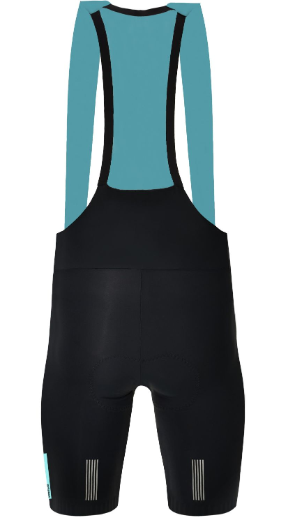 Santini Cuissard à Bretelles Court Cycliste Homme - Bianchi Milano Race