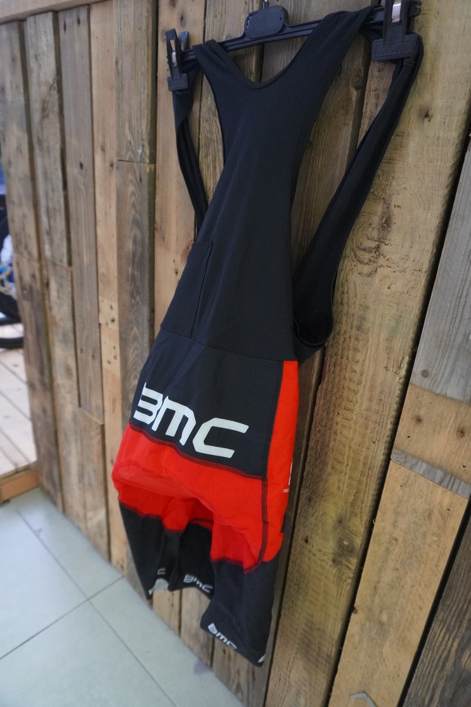 Cuissard Pearl Izumi Longues distances Rouge/Noir BMC pro team