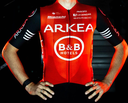 Maillot Rosti Arkea B&B hotel 2025 gamme Elite