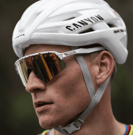 Oakley Sutro Lite Sweep MVDP LTD Blanc moucheté 24K 