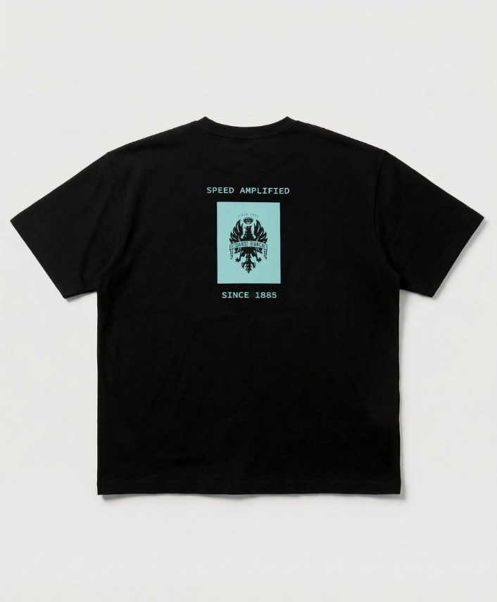 Bianchi T-shirt Ampified black