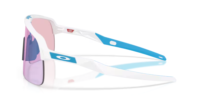 Oakley Sutro Lite Matte White Prizm Transitions cobalt