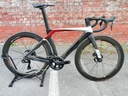 Cipollini RB1K The One Carbon Silver Red Metal Dura-Ace Di2 + Metron 5D + Corima 58 WS Taille S