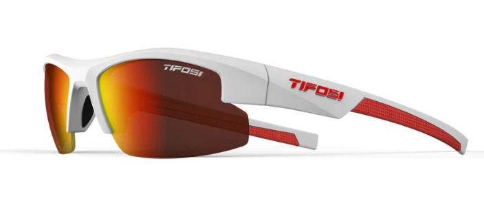 Tifosi Shutout ( Matte White/Smoke red )
