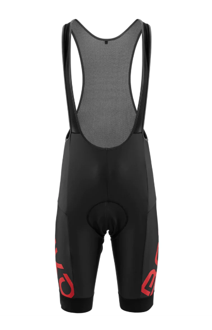 Briko Classic bib 2.0 Black alicious / Red Flame