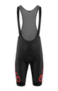 Briko Classic bib 2.0 Black alicious / Red Flame