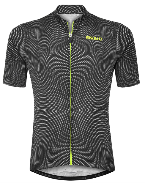 Briko Classic jersey 2.0 Black Alicious/White out