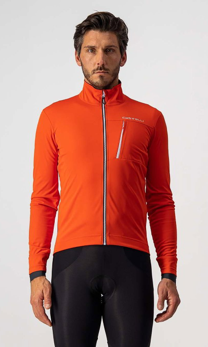 Castelli Go Jacket Fiery Red - DESTOCK