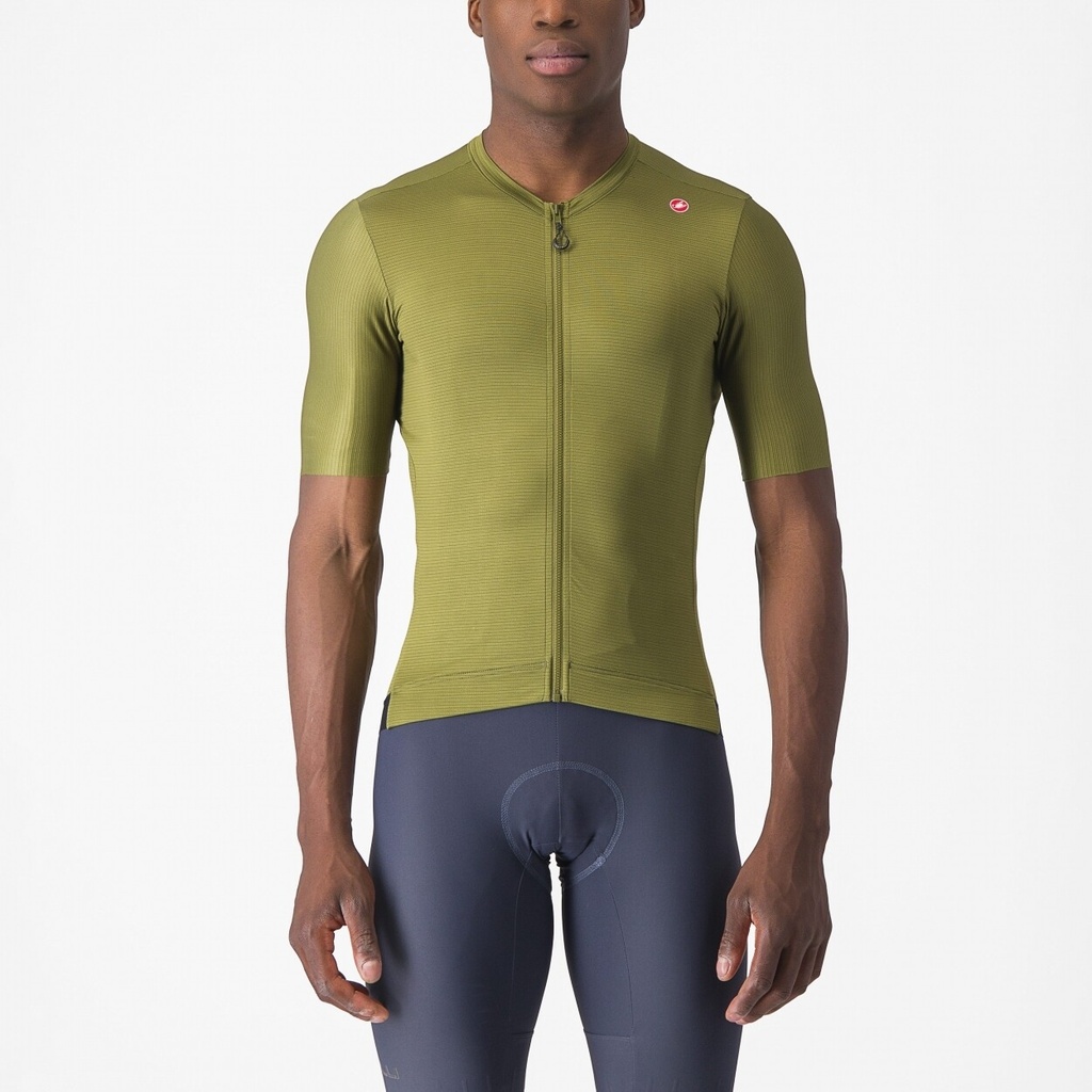 Castelli Espresso Jersey Sage/Electric Lime