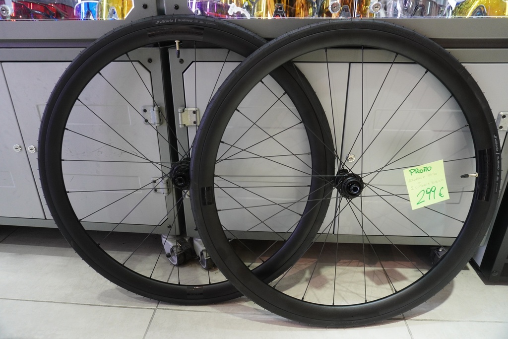 Paire De Roues velomann V24G aluminium + pneus Vittoria rubino 700x28