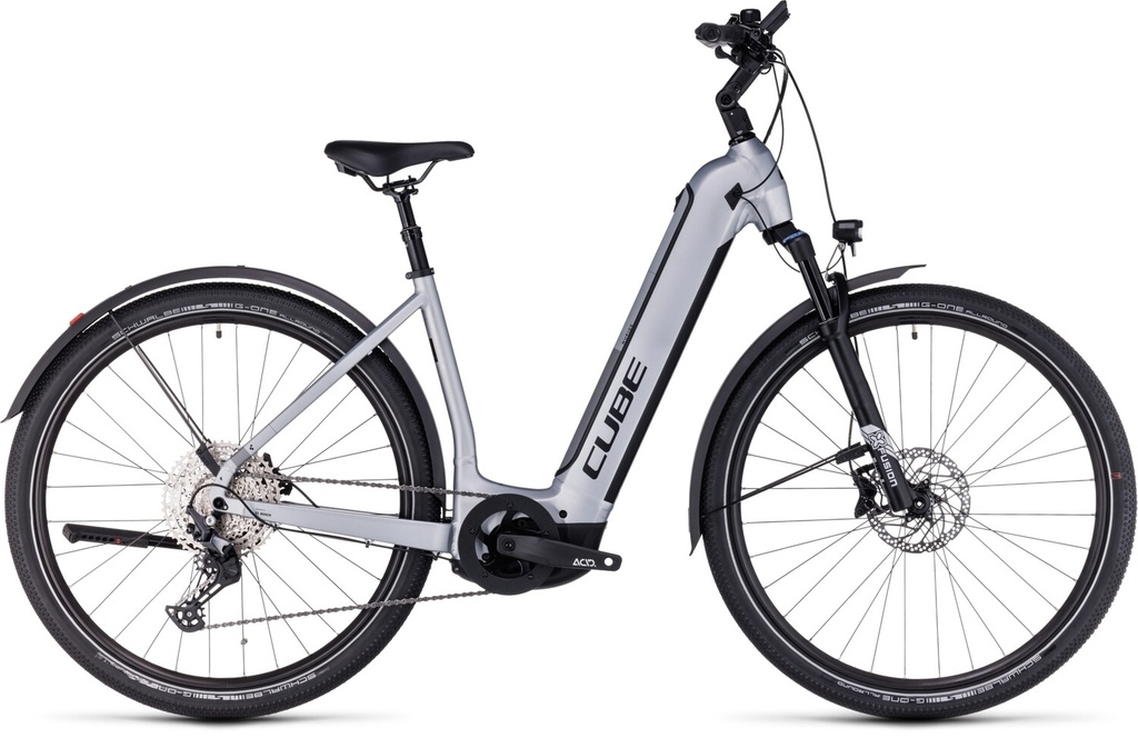 Cube Nuride Hybrid EXC 750 Allroad Polarsilver'n'black
