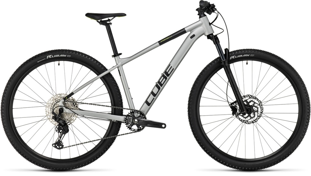 Cube Attention SLX silvergrey'n'lime