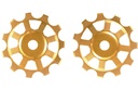 Galet de Derailleur Ceramic NOVARIDE shimano/sram/Campa Gold