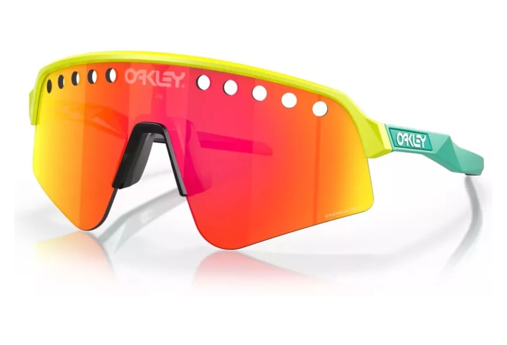 Oakley Sutro Lite Sweep - Tennis Ball Yellow - Prizm Ruby