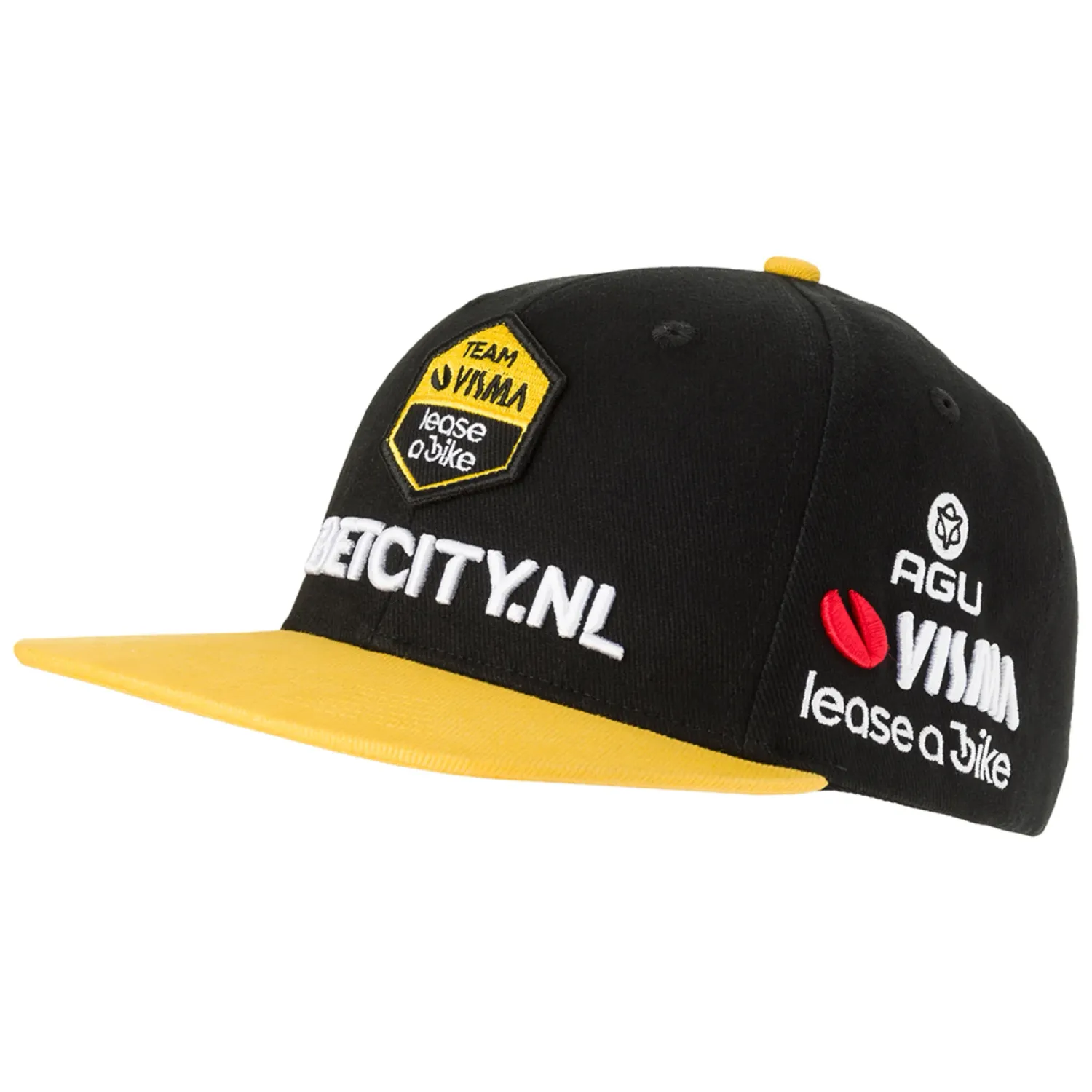 Casquette Podium Flat lease a bike -Visma 2024