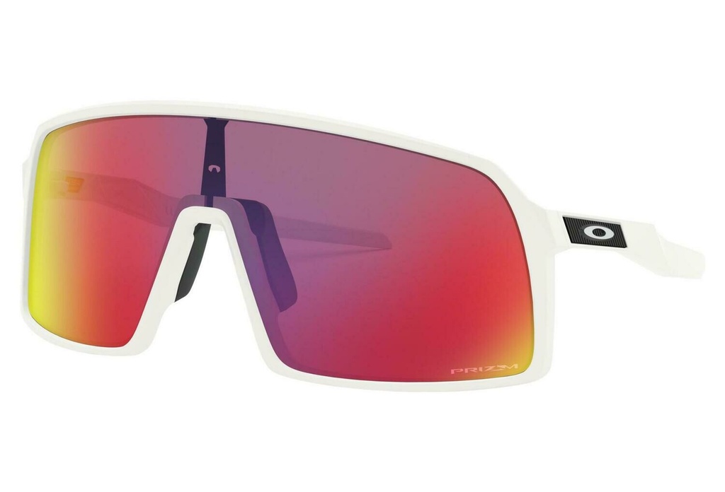 Oakley Sutro White Glossy - Prizm Road Red