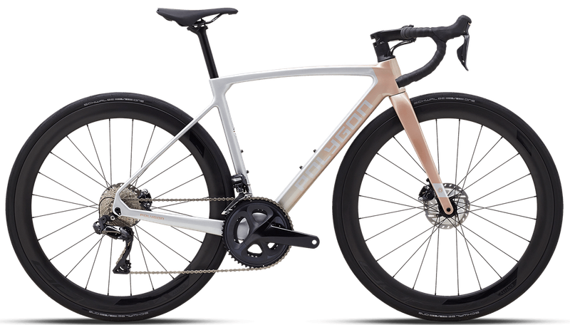 Polygon Strattos S8D Ultegra Disc Grey Pink