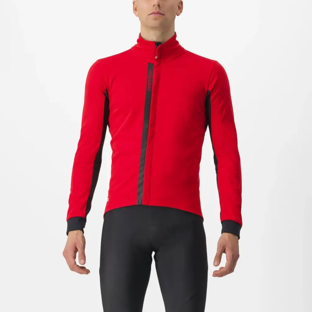 Castelli Entrata Jacket 023 Red Black Light PROMO 