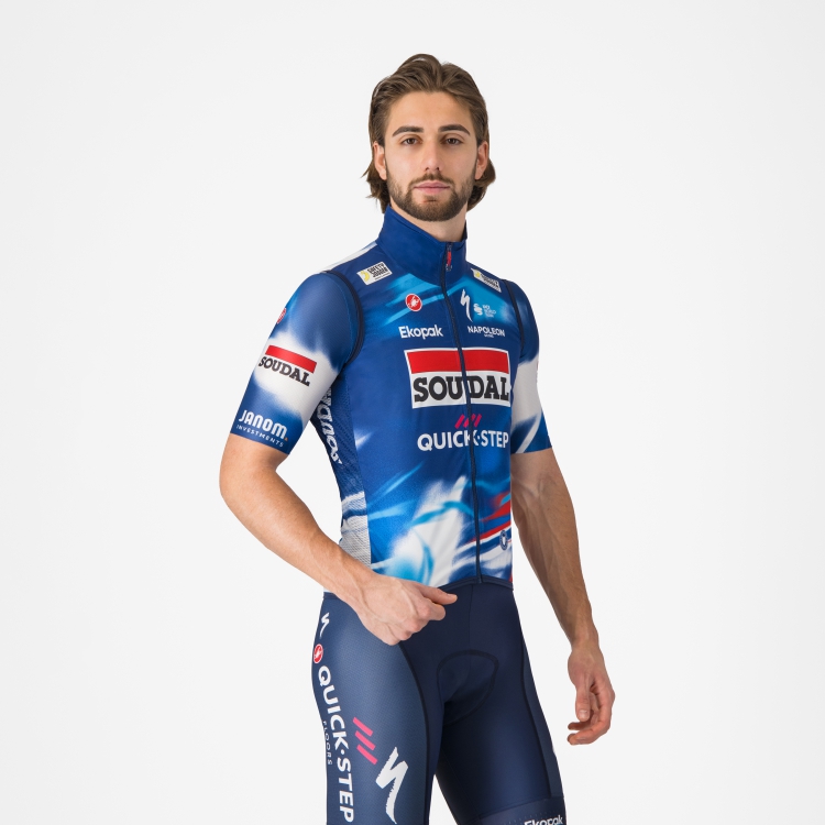 Castelli Pro Light Wind Vest Soudal Quick Step 2025 