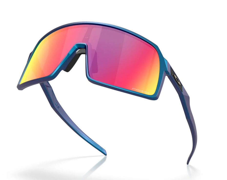 Oakley Matte Cyan/Blue coloshift Prizm Road