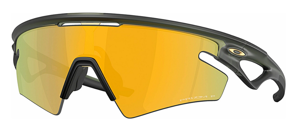 Oakley Spheara Slash Matte Olive Ink Prizm 24K Polarized