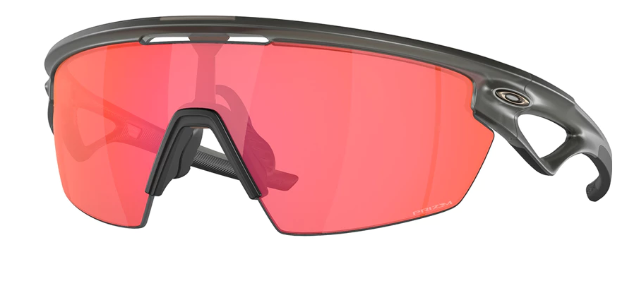 Oakley Spheara Matte Grey moke Prizm trail torch