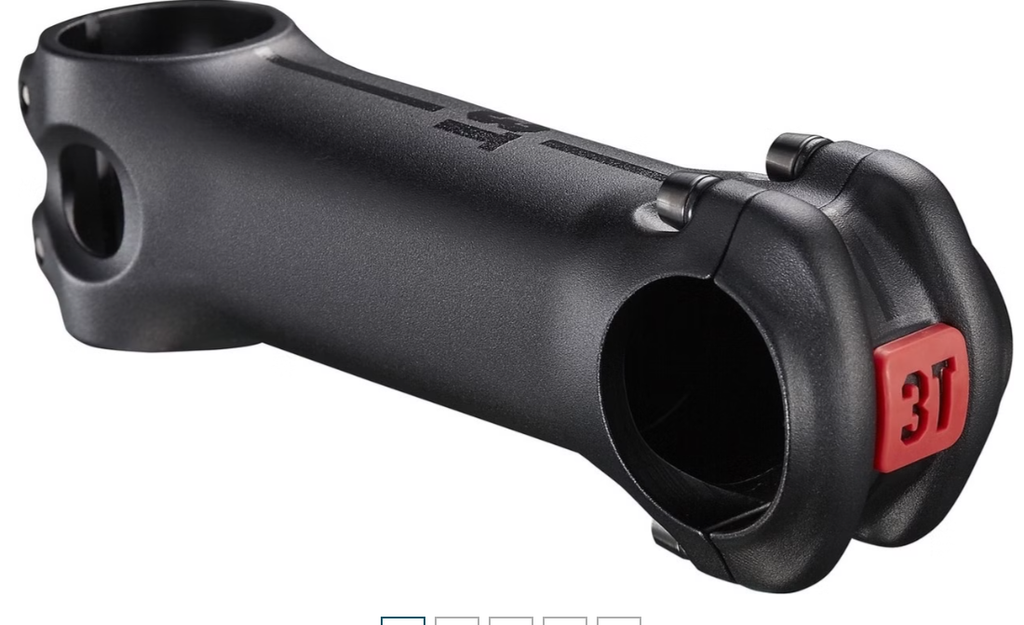 Potence 3T Apto 6° black aluminium 