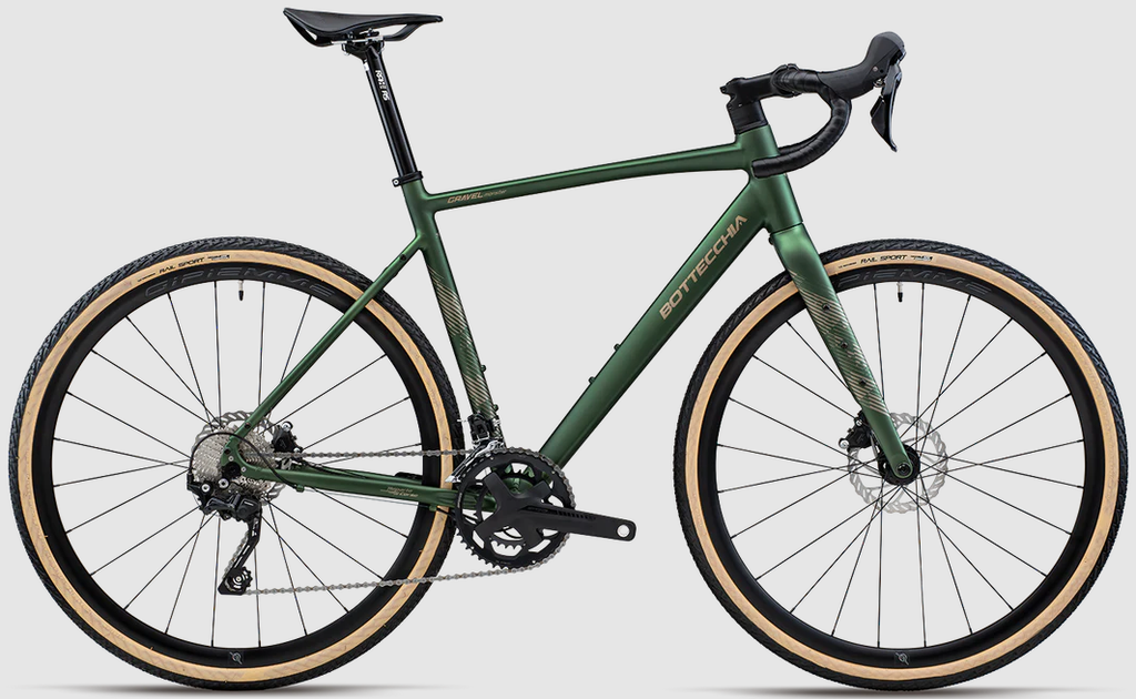 Bottecchia Monster aluminium Shimano GRX400 2x 10v Verde Opaco 56