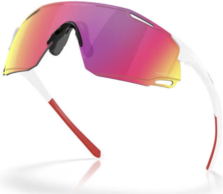 Oakley Cybr Dyno Polished White Prizm Road