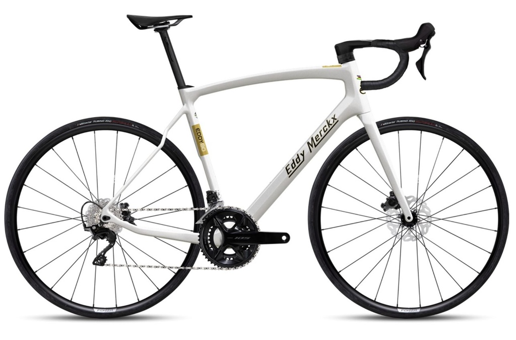 Eddy Merckx Mendrisio Shimano 105 2x 12v Combo carbone 80eme Anniversaire