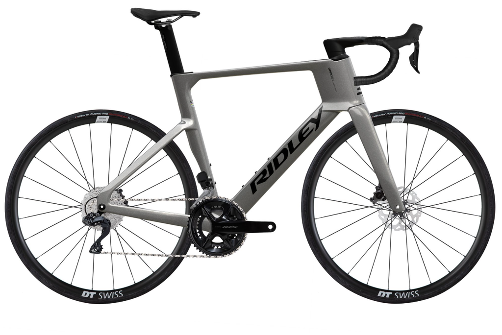 Ridley Noah 3.0 Aero shimano 105 DI2 2x12v Pearl White/Black