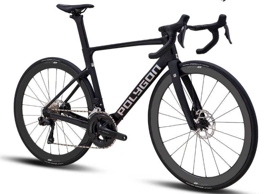 Polygon Helios A A7 Black Phantom Shimano 105 DI2 2x 12v