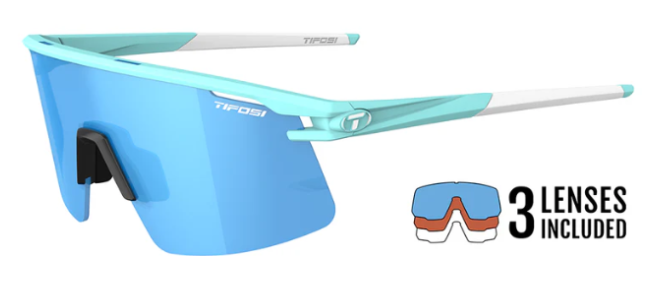 Tifosi Moab Lite Glacier Blue/Clarion Blue-Ac Red-Clear