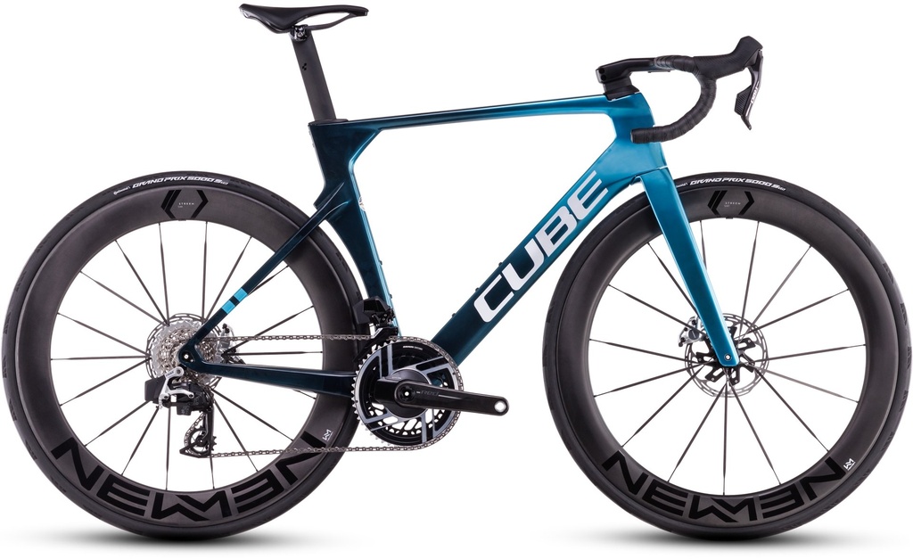 Cube Litening Aero C:68X SLX chromeblue'n'liquidblue