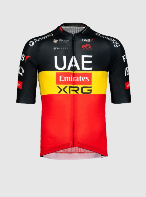 Maillot Pissei UAE Team Emirates Champion De Belgique Tim Wellens 