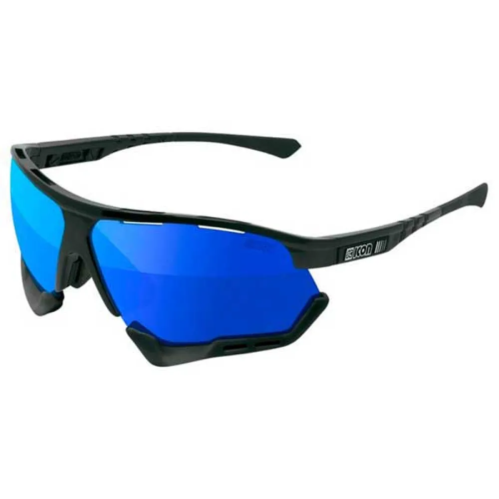 Scicon Aeroconfort XL Black Gloss Blue 