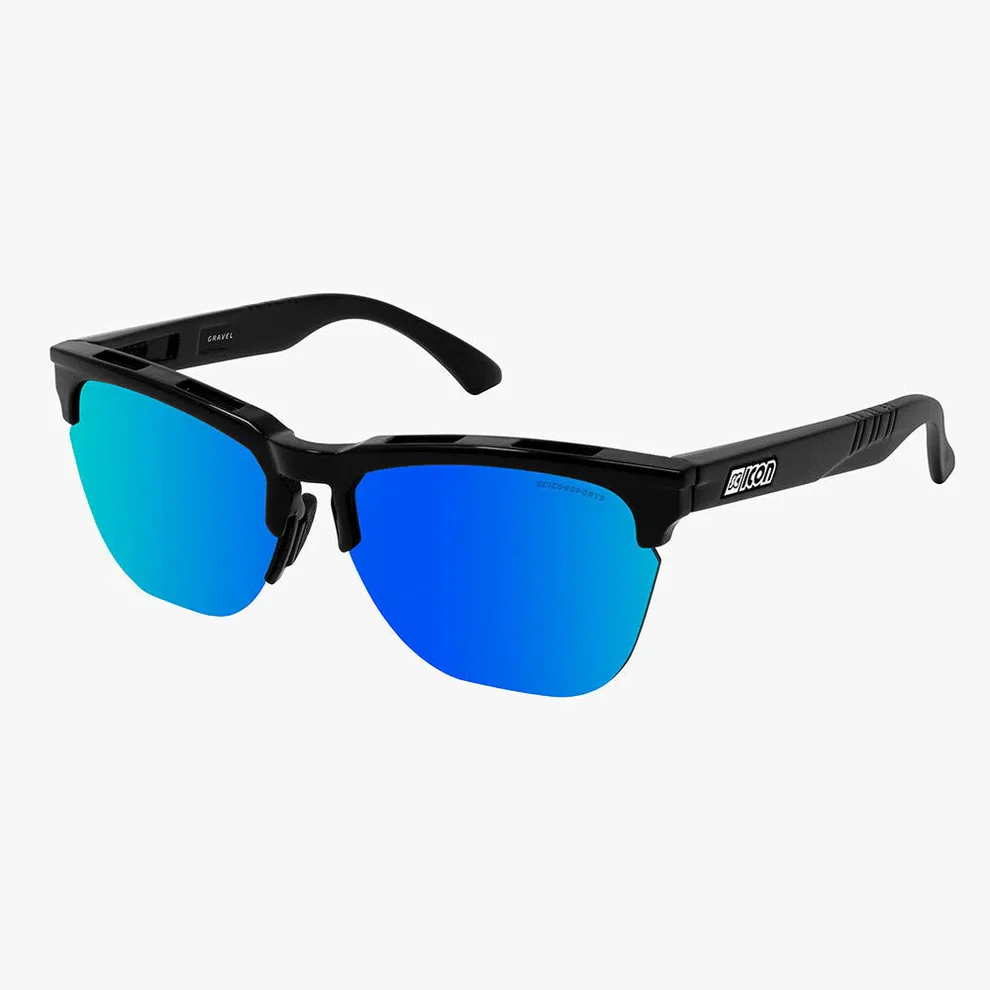 Scicon Gravel Black Gloss Scnpp Multilaser Blue