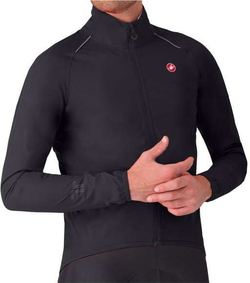 Castelli Emergency 3 Rain Jacket Light Black 