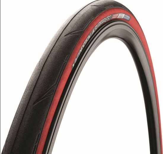 Vredestein Superpasso 700x25 Noir/Rouge