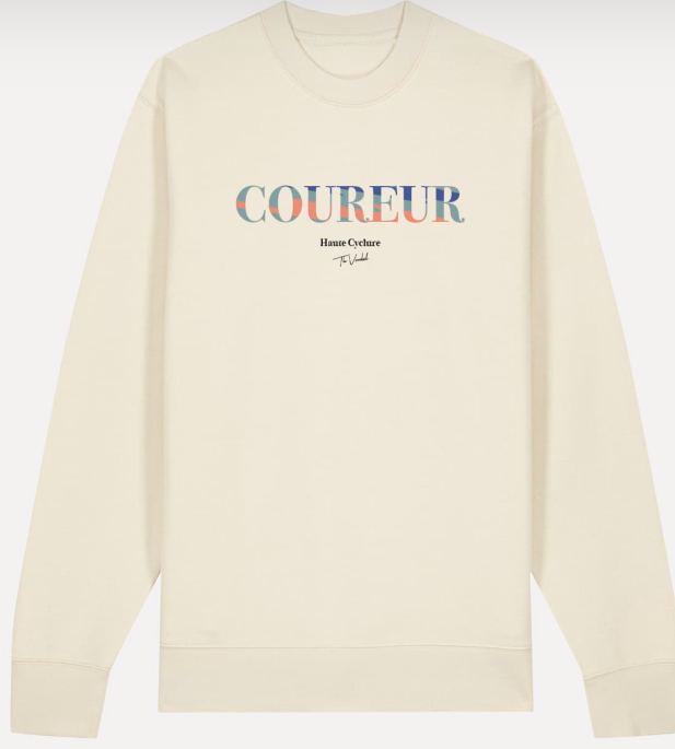The Vandal Coureur Sweater Blanc/Beige