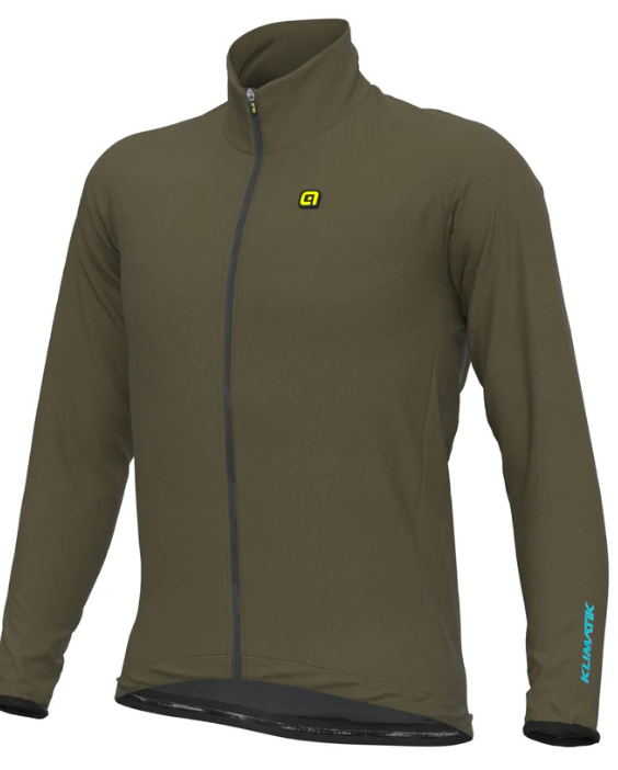 Veste Alé Waterproof Jacket Klimatik Guscio racing Olive Green