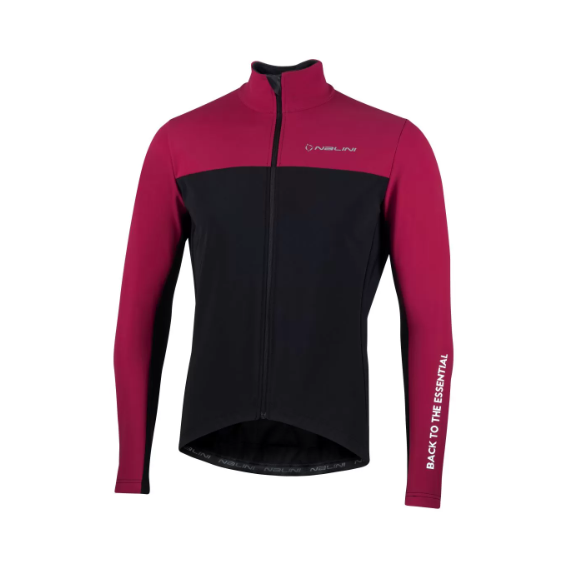 promo Nalini New road jacket Black/Red Wine