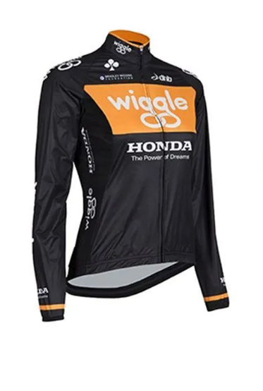 Maillot Mi saison manches longues Wiggle Honda Dame